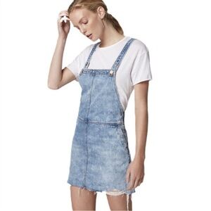 BLANK NYC overall mini dress